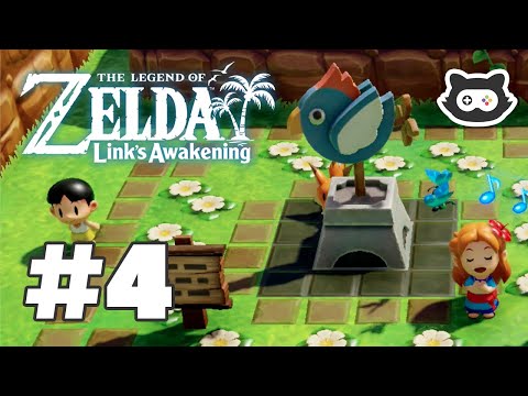 The Legend of Zelda: Links Awakening - Gameplay Walkthrough (PART 4: KEY CAVERN & OCARINA)