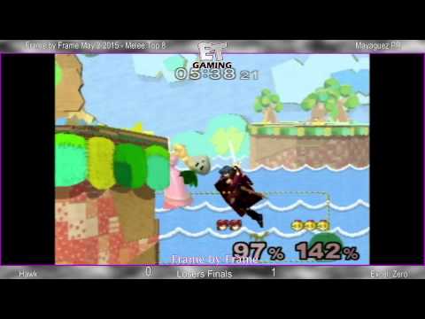 [FxF8] Hawk (Marth/Fox) VS Excel_Zero (Peach) - Melee