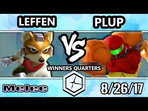 Shine 2017 SSBM - TSM | Leffen (Fox) vs PG | Plup (Samus) - Smash Melee WQ