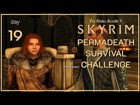 Skyrim Permadeath Survival Challenge day 19: Graywinter Watch and Valtheim Towers