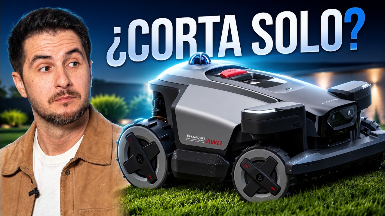 Probamos el ROBOROCK RockMow Z1 LiDAR: ¡El cortacésped inteligente definitivo! ⚙️
