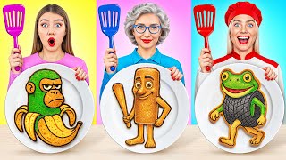 Download lagu Me vs Grandma Cooking Challenge Brainrot Battle | Delicious Kitchen Hacks by Multi DO Challenge mp3