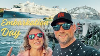 Sailing Out of Sydney in Style! Boarding the Celebrity Edge to New Zealand Adventure Begins!