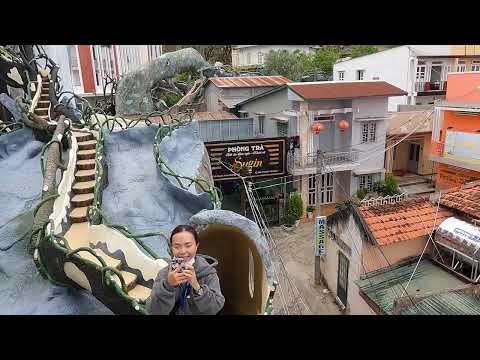 Crazy House Da Lat Vietnam 4K