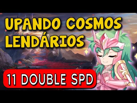 UPANDO OS COSMOS LENDÁRIOS PARA MELHORAR A CONTA DEPOIS DE MESES SEM FARMAR - SAINT SEIYA AWAKENING