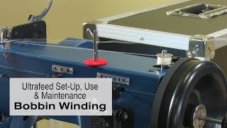 Bobbin Winding on the Sailrite Ultrafeed Sewing Machine