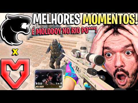 A FURIA TA QUENTE NO RIO!🔥FURIA x MOUZ - (MELHORES MOMENTOS) - IEM RIO 2026 - (GAULES)🔥