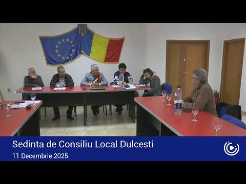 Sedinta de Consiliu Local Dulcesti