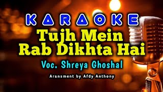 Download lagu Karaoke Lagu India Tujh Mein Rab Dikhta Hai | Karaoke Piano Version mp3