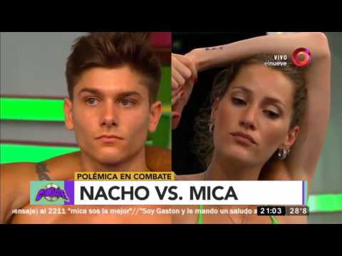 La polémica entre Nacho y Mica