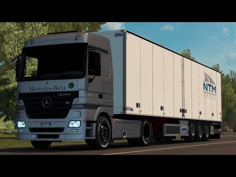 [1.30] Euro Truck Simulator 2 | Mercedes Actros MPII v 1.0 | Mods