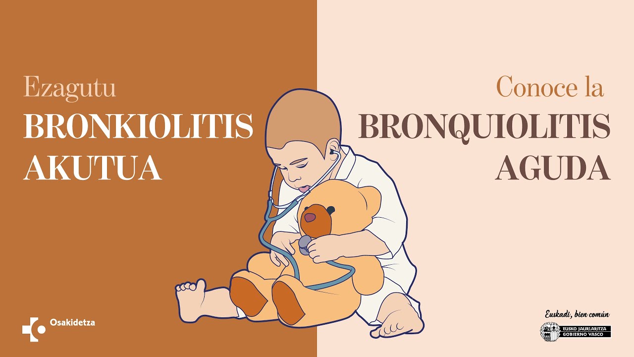 Bronkiolitis akutua bideoa