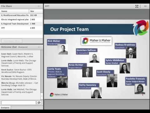 Illinois Regional Planning Kick-Off Webinar - October 22, 2015