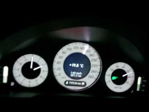 Mercedes Benz E350 W211 0-200 KM/H