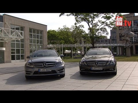 Mercedes E-Class Coupé vs. C-Class Coupé - risk of confusion