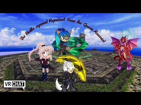 Raziel and Peace head to the Shrine to call for Azrael.  (FT. Ryushia.)