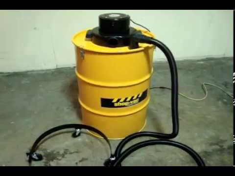 Shop-Vac 55 Gallon Wet/Dry Vacuum Test