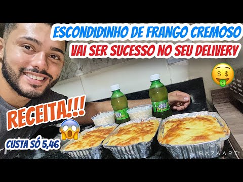 Lucre até 5200,00 por mês vendendo escondidinho/  RECEITA ESCONDIDINHO/Custa apenas 5,46 a unidade