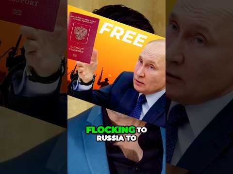 Putin’s Surprise Move: Russia Offers Free Citizenship To Foreigners 🇷🇺