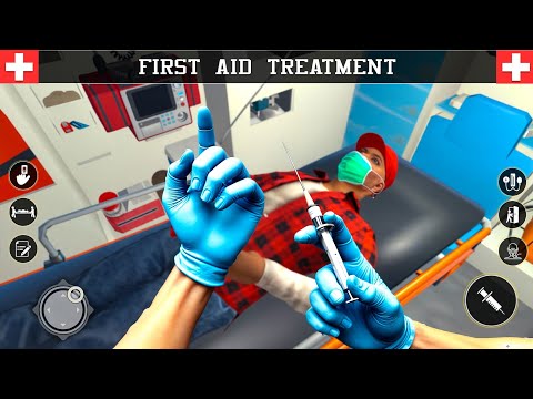 Rescue Doctor Ambulance Game Hospital mobile games free driving simulator car games 2025