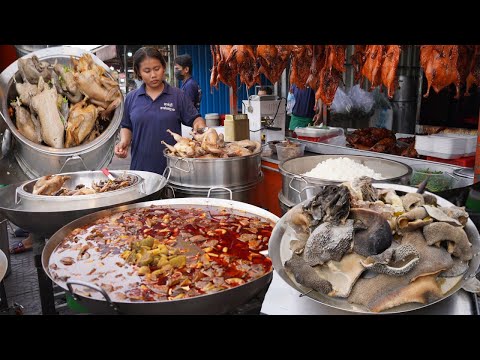 Phnom Penh Evening Street Food - Amazing Place Selling Various Street Food @Phsa Chhouk Meas