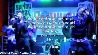 Baby Bash Ft Carlito Olivero - BBM Me (Hit Me If You Miss Me) Lyrics | OfficialTeamCarlitoFans