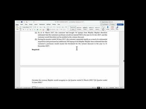 IFRS 15 Revenue from Contract with Customers Part 2