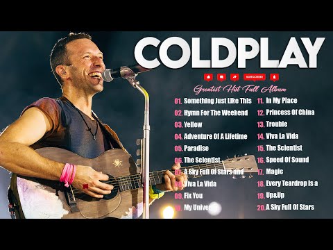 Coldplay Greatest Hits Full Album - Best of Coldplay - Live Concert Setlist - 1 Hour Experience #m33