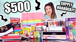 HUGE ART SUPPLY HAUL 2022 - ft. @MoriahElizabeth @ChloeRoseArt & @KarenPuzzles