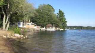 preview picture of video 'Sunset Lake Hampstead NH'