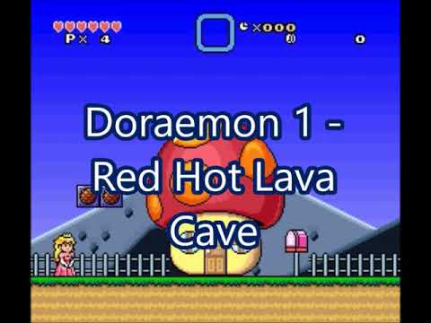 SMW Custom Music - Track -665 (Doraemon 1 - Red Hot Lava Cave)