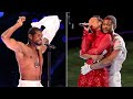 Usher And Alicia Keys Perform My Boo At Super Bowl Halftime