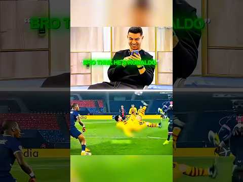 Messi Vê Ronaldo Marcar um Golaço de Bicicleta e Decide Tentar Também 😱⚽🔥