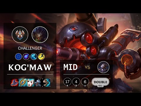 Kog'Maw Mid vs Orianna - EUW Challenger Patch 10.14