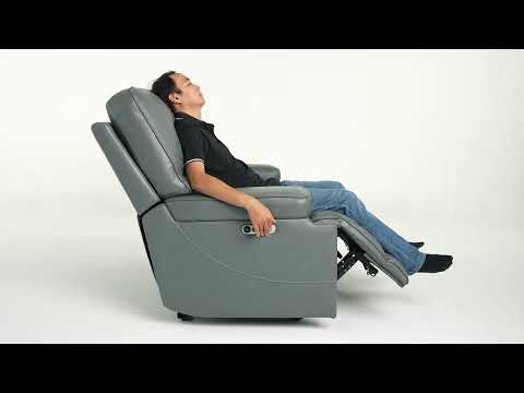 Whitman Verona Azure Cordless Power Reclining Sofa from Parker