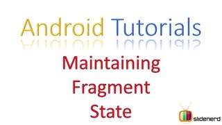 #111 Fragment onSaveInstanceState: Android Tutorial For Beginners [HD 1080p]