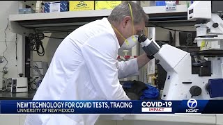 UNM researchers create new chip technology to better test, trace Covid