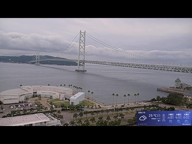 明石海峡大橋（神戸・舞子側）