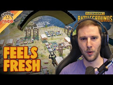 chocoTaco's First Erangel Remastered Win - PUBG Gameplay