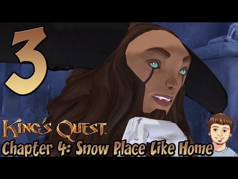 King's Quest Chapter 4: Snow Place Like Home Gameplay Walkthrough - PART 3 - Magic & The Sphinx