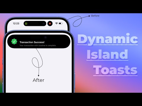 SwiftUI Dynamic Island Toasts | iOS 26 | Xcode 26 thumbnail