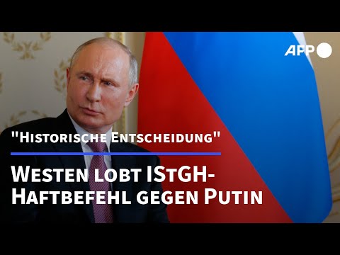IStGH-Haftbefehl gegen Putin stößt weitgehend auf positives Echo | AFP