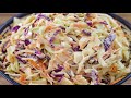 Coleslaw Recipe | How to Make Coleslaw Salad