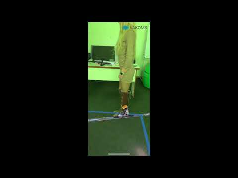 Ski AR demo app by Vakoms