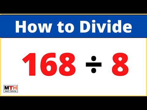 Divide 168 By 8 Divide Completely