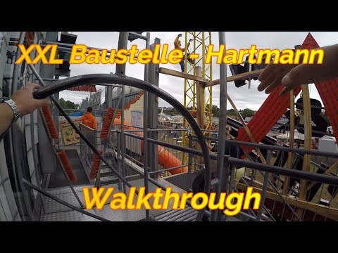 XXL Baustelle: Krumm & Schiefbau & Time Factory Hartmann vom Bad Kreuznacher Jahrmarkt 2019