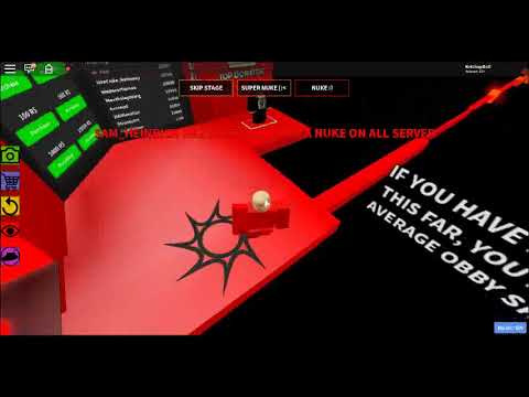 ROBLOX - IMPOSSIBLE OBBY SUPER NUKE LAUNCHED