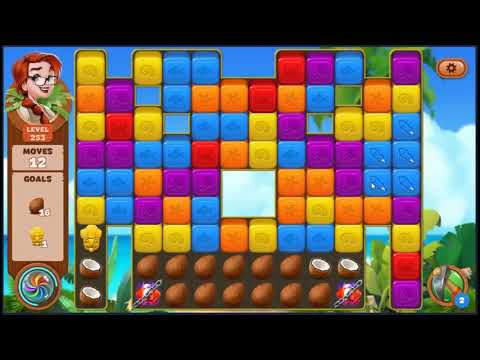 Lost Island Blast Adventure Level 253 - NO BOOSTERS 🏝️ | SKILLGAMING ✔️