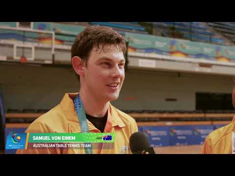 Table Tennis Champion Samuel Von Einem - 2019 Global Games