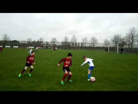 Nieuwland JO9-1 - Terneuzen JO9-1 Uitslag 3-1 op 18 maart 2017 1e helft